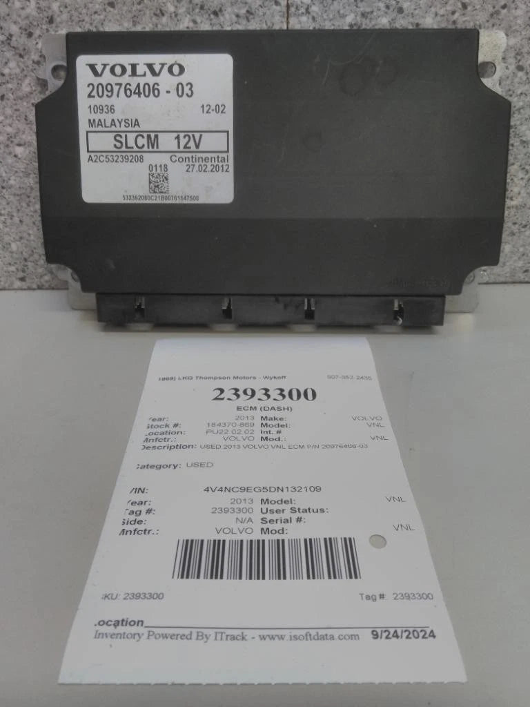 Light Control Module for Volvo VNL (2013) - Replaces 20976406-03