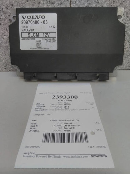 Light Control Module for Volvo VNL (2013) - Replaces 20976406-03