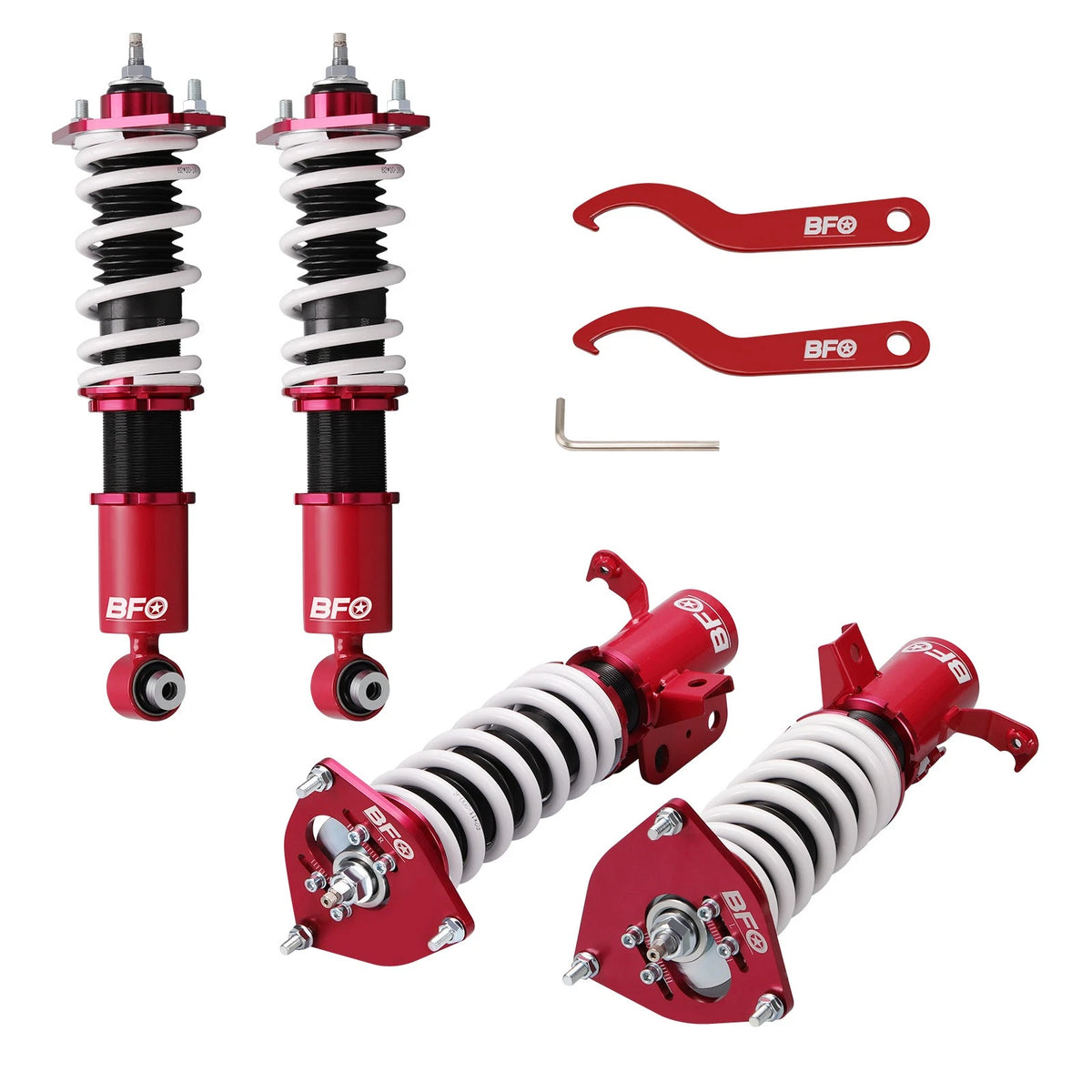 BFO 24 Level Damper Coilovers for Toyota GR86, Subaru BRZ, Scion FR-S (2013–2023)