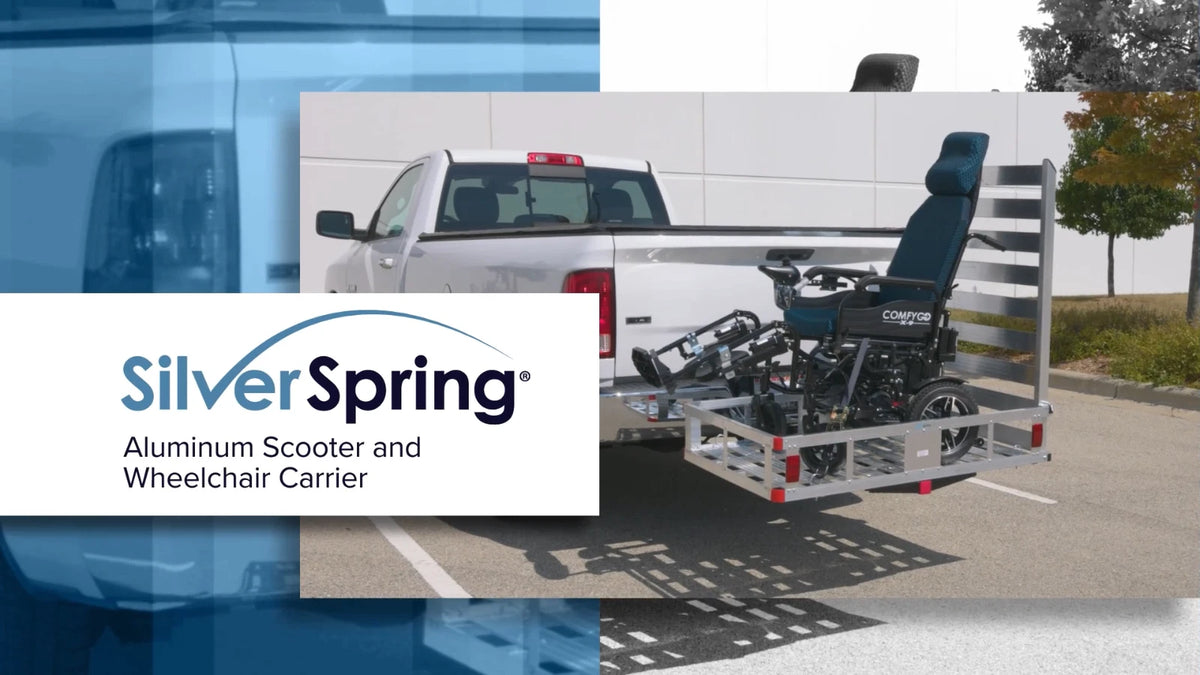 Wheelchair Scooter Carrier with Ramp for Car Truck SUV (500 lb Capacity)