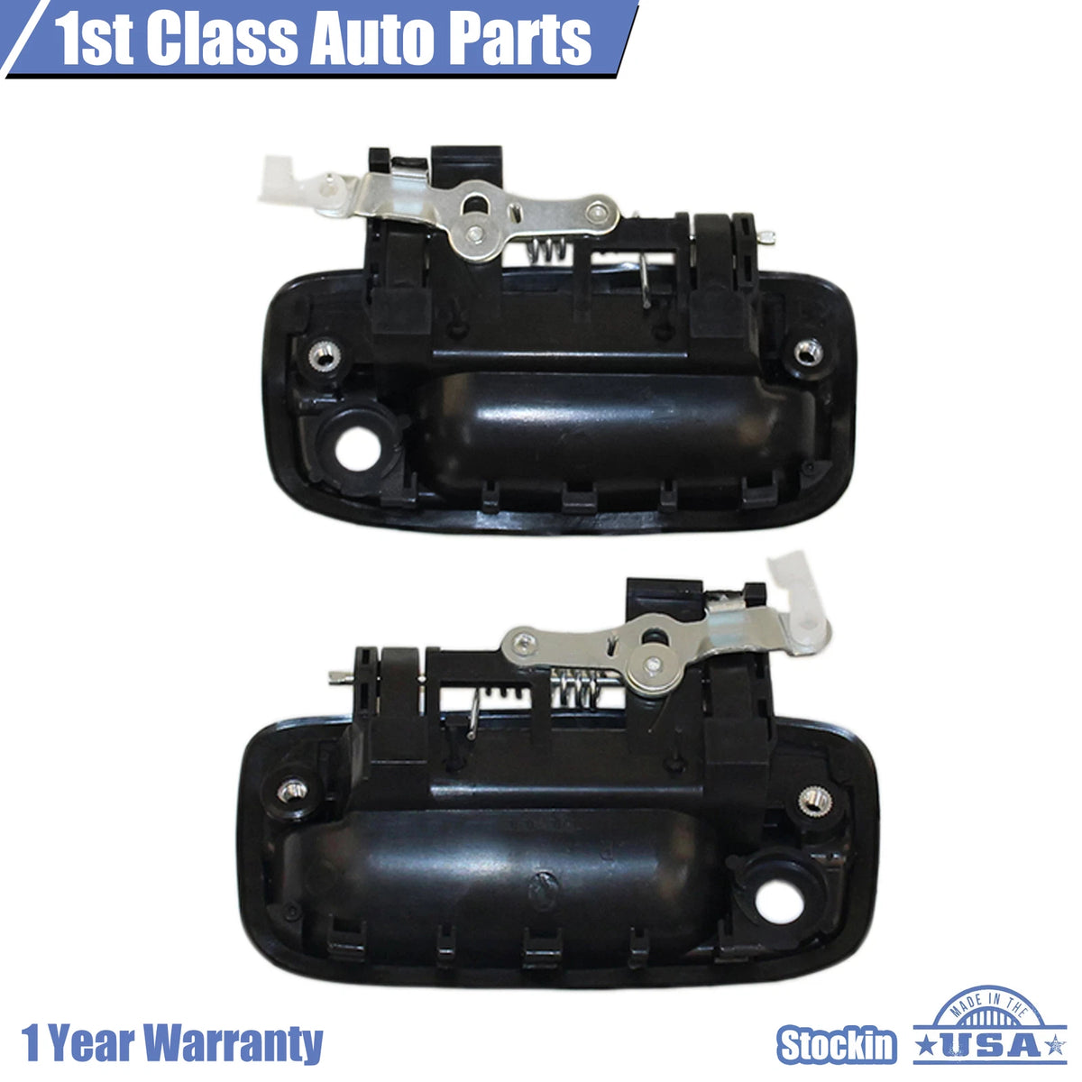 Set of 2 Outside Door Handles for Toyota Tacoma (1995–2004) 91319 91318