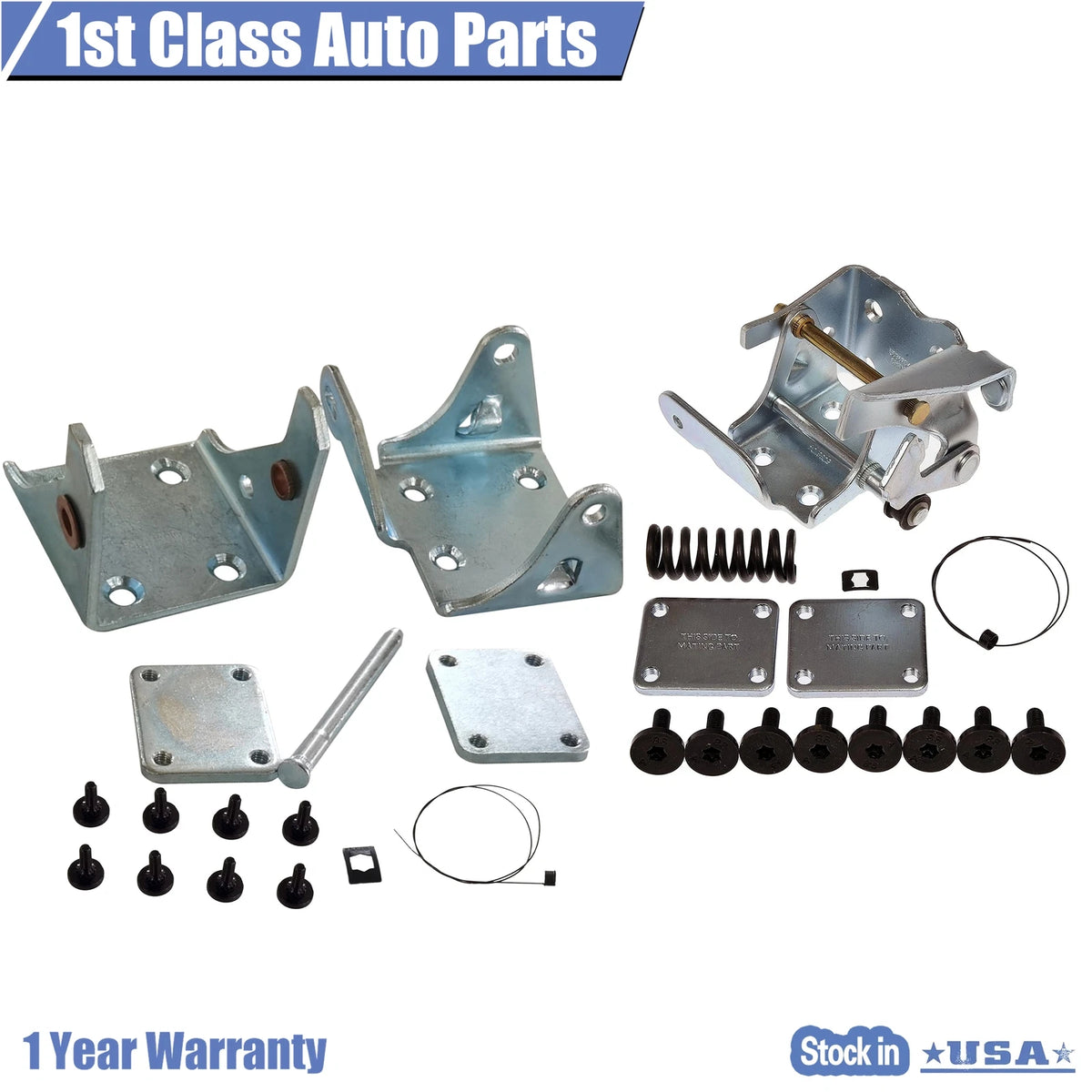 Front Upper Lower Door Hinge Kit for Chevy Blazer S10 Olds Bravada (1994–2005)