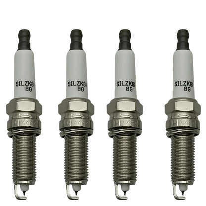 Set of 4 Iridium & Platinum Spark Plugs for Hyundai Sonata Kia Optima (2011–2017)