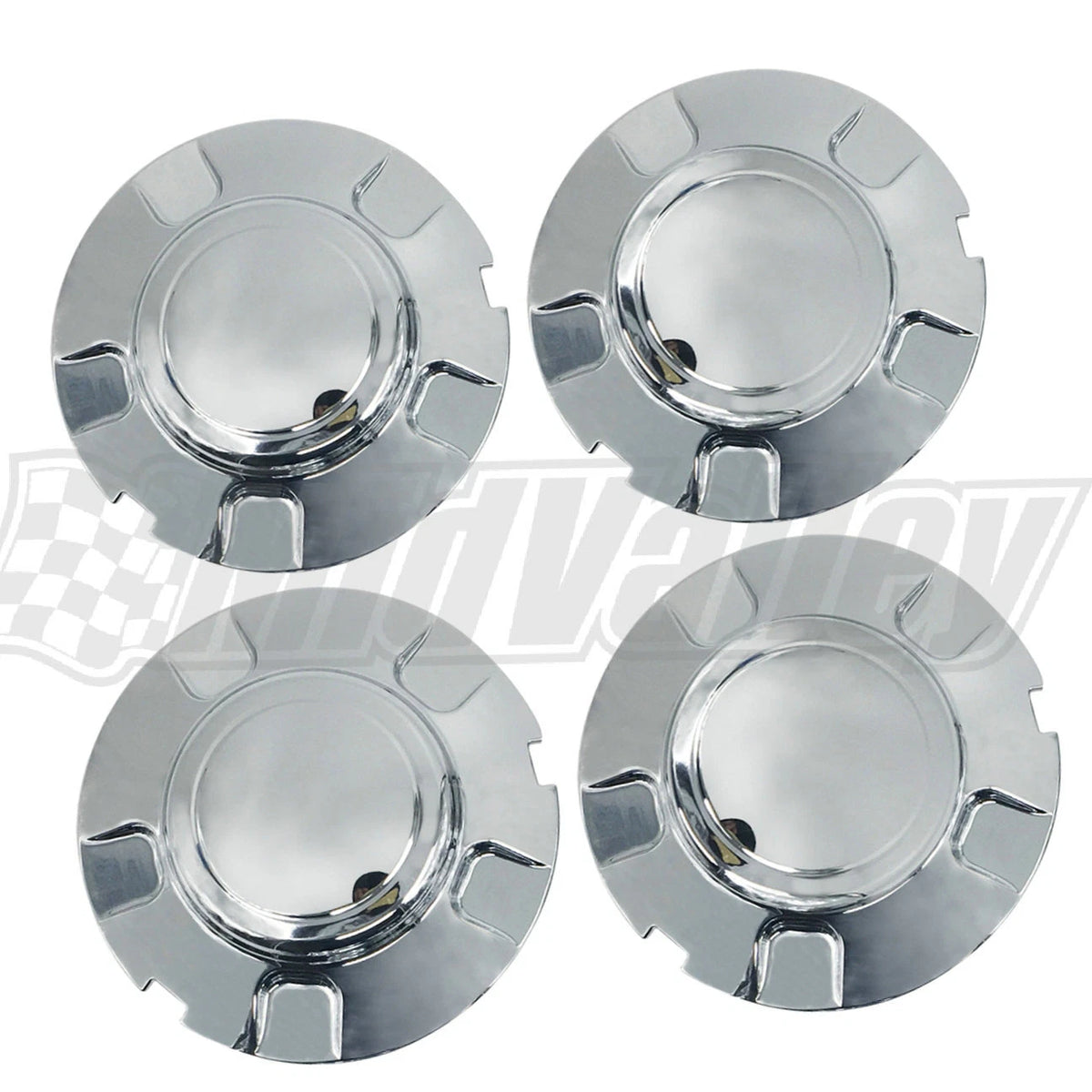 Set of 4 Chrome Wheel Center Hub Caps for Ford Expedition (1999–2000)