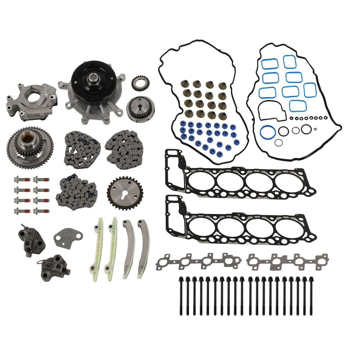 Timing Chain Kit & Head Gasket for Dodge Dakota, Ram 1500, Jeep Commander (2005–2010) HS26157PT1