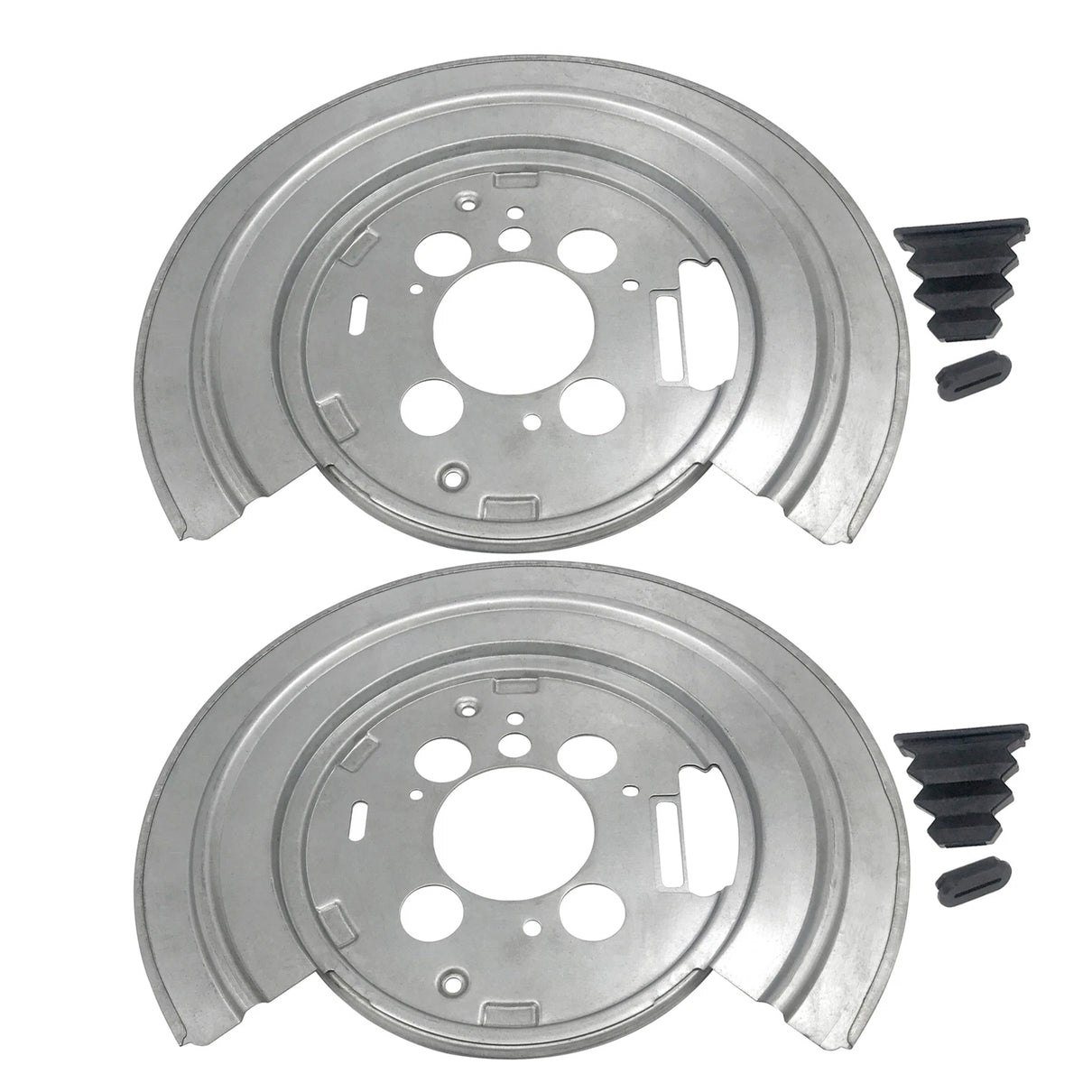 Pair of Brake Backing Plates for Dodge Ram 1500, Durango, Chrysler Aspen (2002–2009)