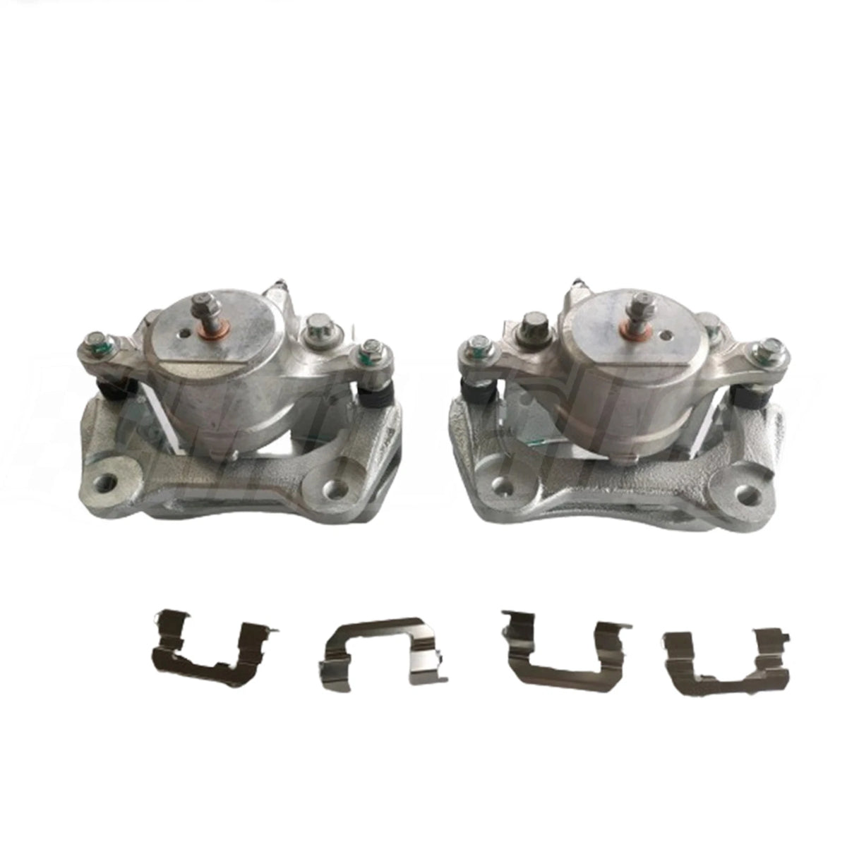 Pair Front Brake Calipers w/ Bracket for Dodge Avenger (2008–2014) Jeep Patriot Compass (2007–2017)