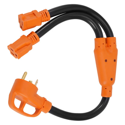 30A Generator Power Splitter to Dual 15A for MXR3500, MXR3800