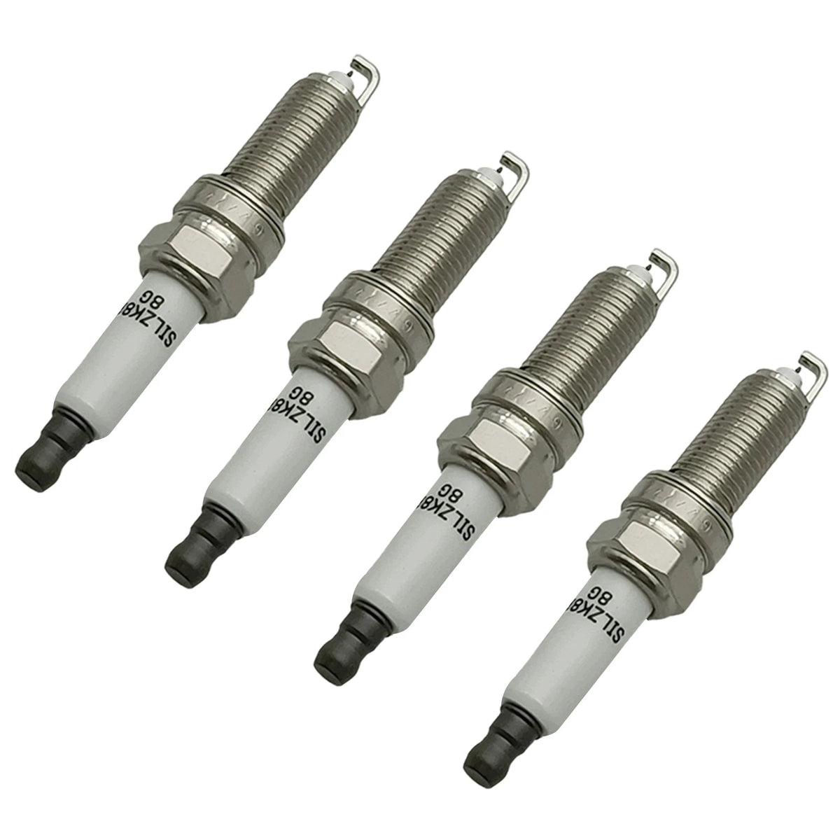 Set of 4 Iridium & Platinum Spark Plugs for Hyundai Sonata Kia Optima (2011–2017)