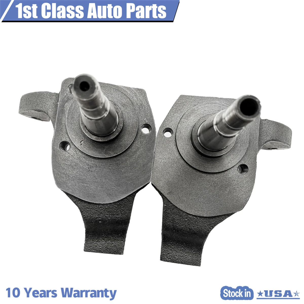2X 2-1/2" Drop Spindles for VW Bug (1966–1976) 22-2859
