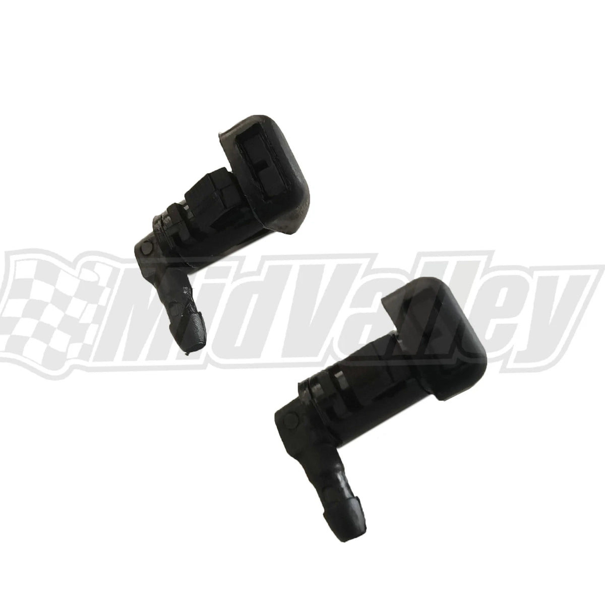 Set of 2 Windshield Wiper Jet Nozzles for Ford Fusion Milan MKZ (2008–2012)
