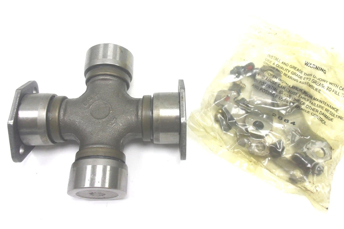 Set of 4 Greasable Half Round Driveshaft U-Joint Kit for NEAPCO 1610 Series (5-674X)
