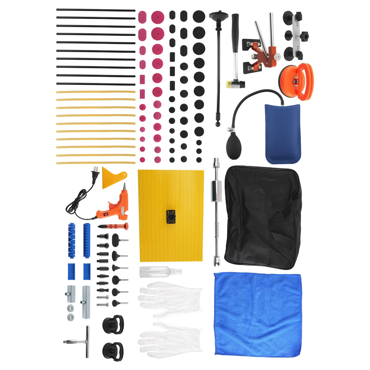107Pcs Dent Puller Repair Kit for Universal Car Body Repair