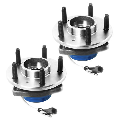 2X Front Wheel Hub Set 513187 for Chevy Venture AWD FWD (2002–2005) with ABS