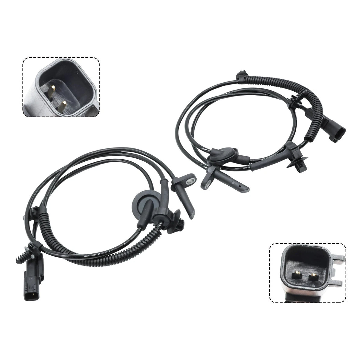 2 ABS Wheel Speed Sensors for Enclave Traverse Acadia (2008–2017)