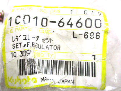 Regulator Set for Kubota M6800 M8200 M9000 (OEM 1C010-64600, 1C010-64602)