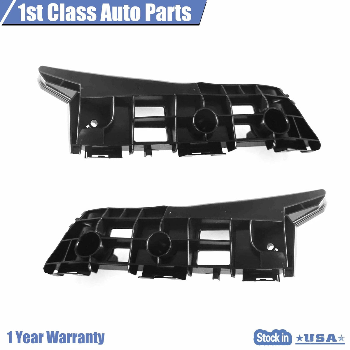 2X Front Bumper Retainer Brackets for Toyota Prius (2010–2015) TO1067172