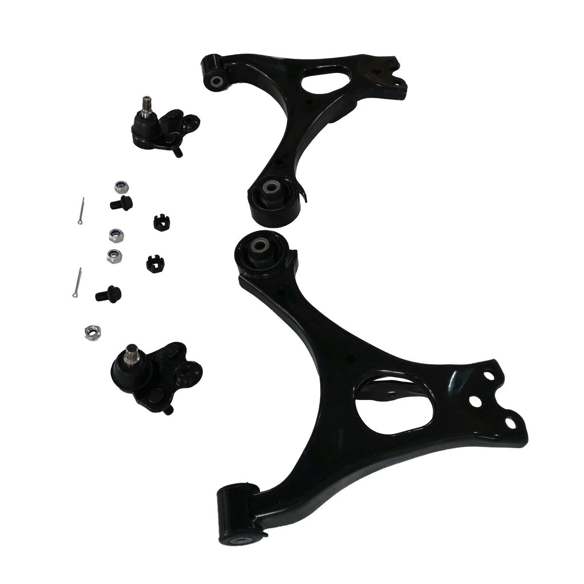 Set of 4 Front Lower Control Arms + Ball Joints for Honda Civic/Acura CSX (2006–2011)