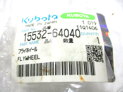 Flywheel for Kubota (15532-64040, Replaces 15381-64040)