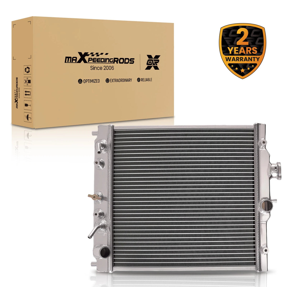 Aluminum Radiator 3 Row for Honda Civic Del Sol (1992–2000) CU1290