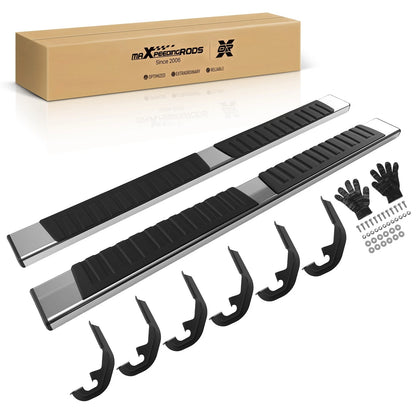 Running Boards Nerf Bars for Chevy Silverado GMC Sierra HD (2019–2026)