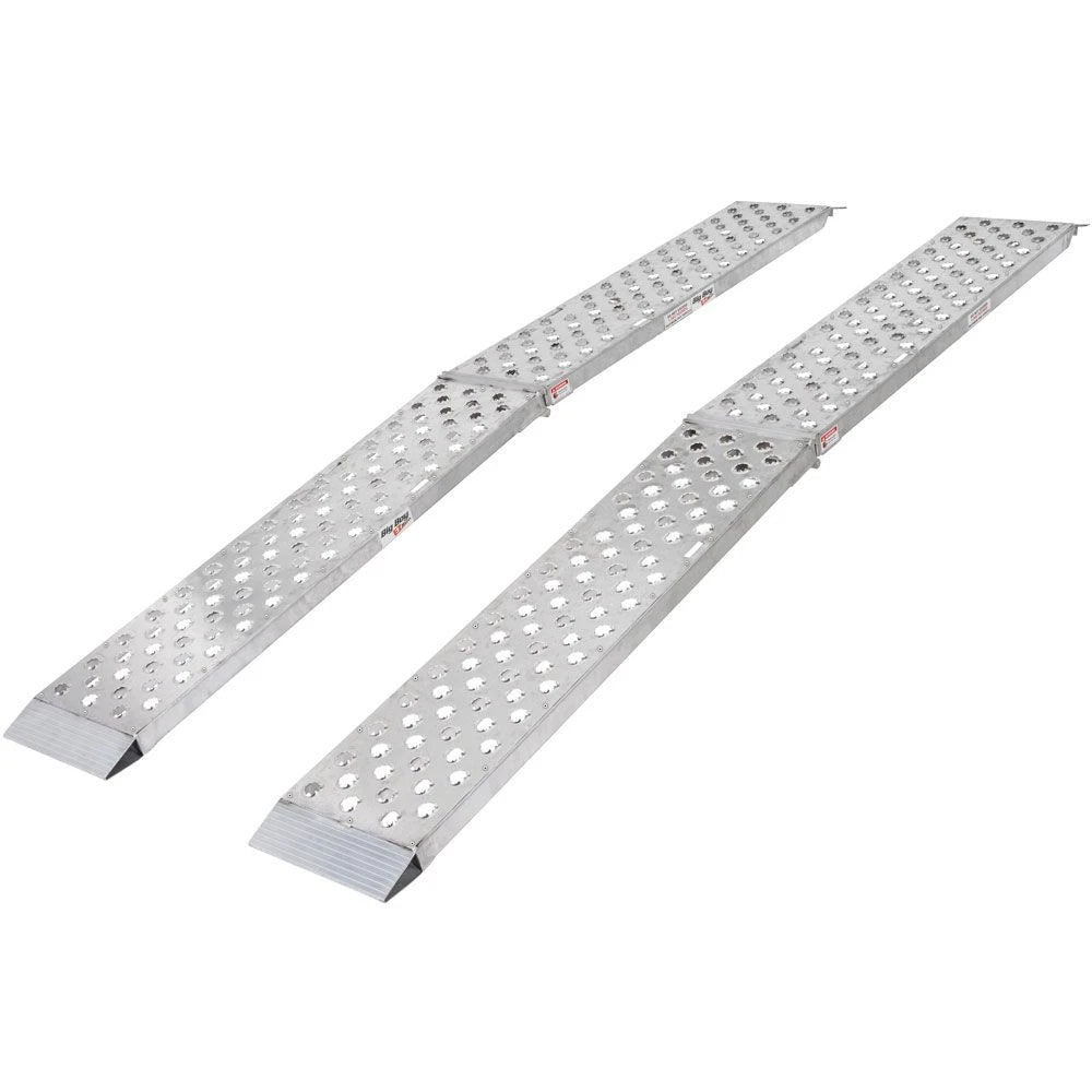2X Aluminum 10' Arched Folding UTV Ramps for UTV (MF2-12014-EZ)
