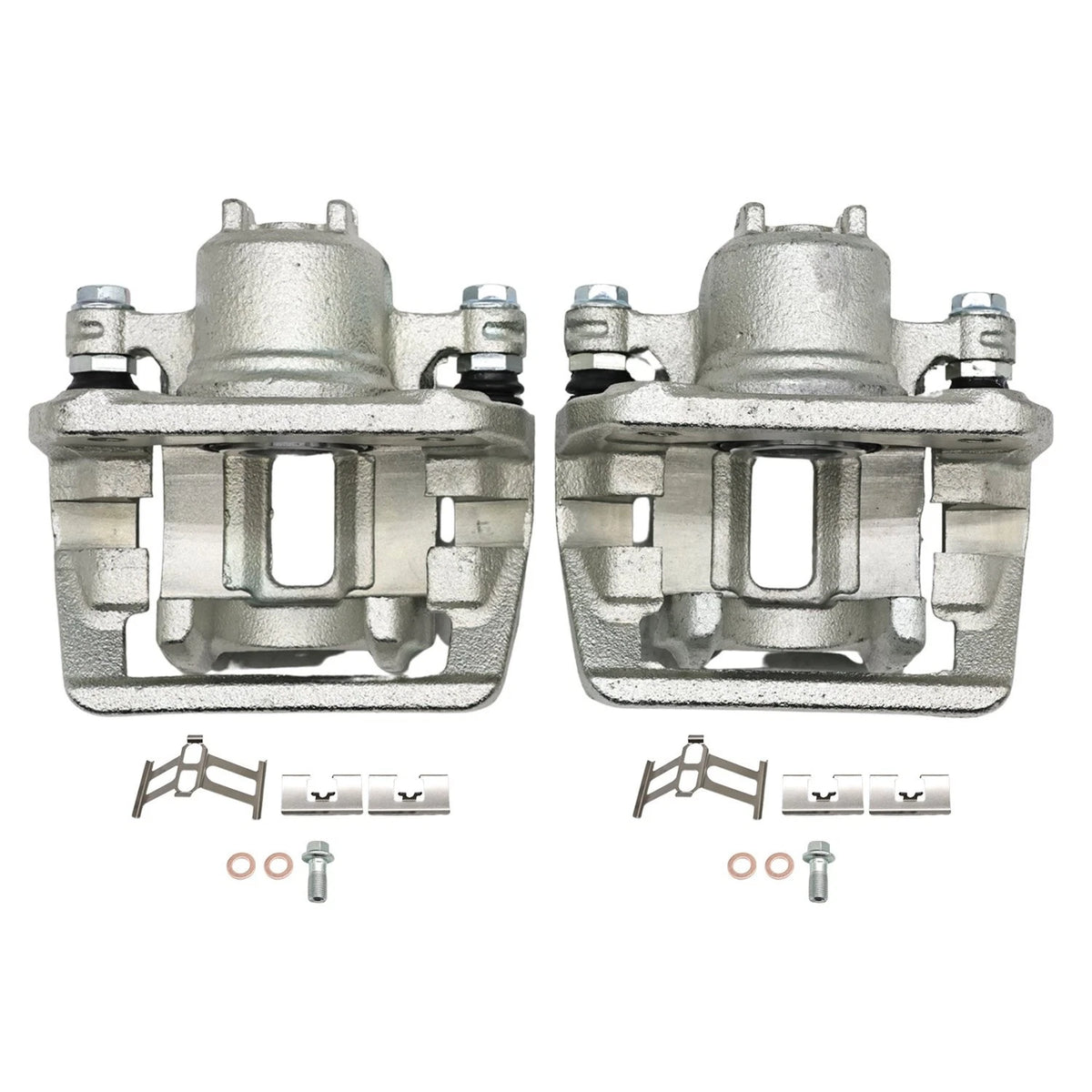 2Pcs Rear Brake Calipers w/ Bracket for Honda CR-V (2007–2016) & Acura RDX (2013–2018)
