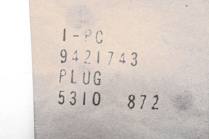 Mopar 9421743 Plug for
