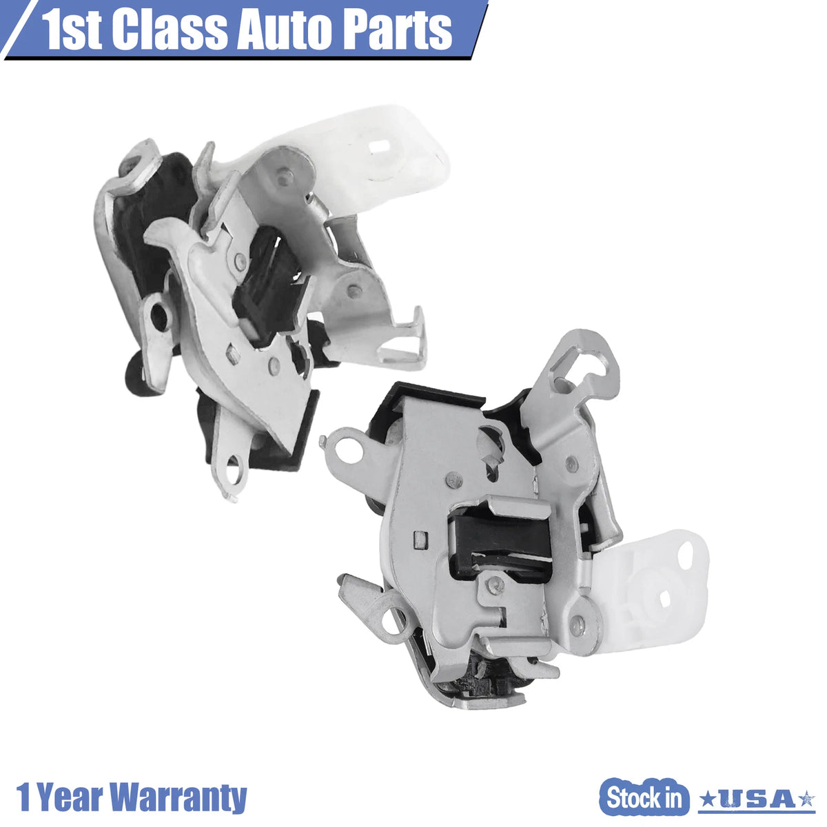 2X Door Latch Assembly Set for Ford Lincoln Mark VI (1998–2002) 6C3Z2521813A