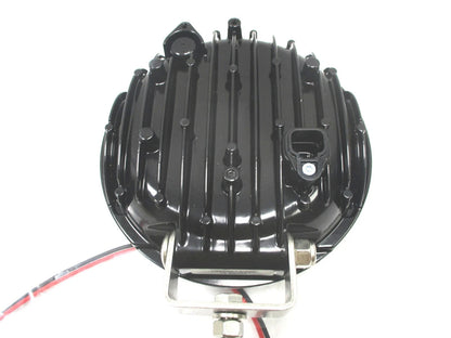 Set of 2 JWS 7" Round LED Truck Lights TS4000 12-24V Pedestal Mount