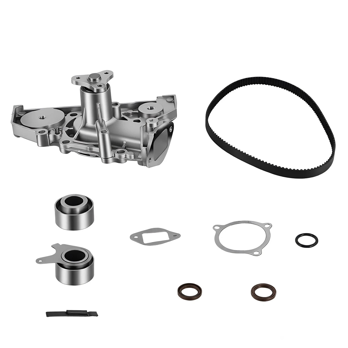 Timing Belt Kit with Water Pump for Ford Escort Mercury Capri Mazda 1.6L (1990–1996) PP179LK2