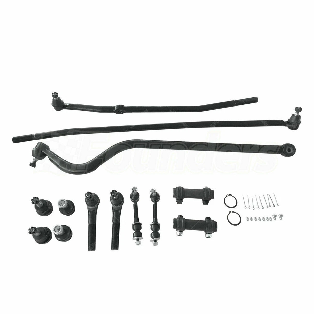 13Pcs Suspension Tie Rod Track Bar Drag W/Ball for Dodge Ram 1500 2500 (1998–1999)