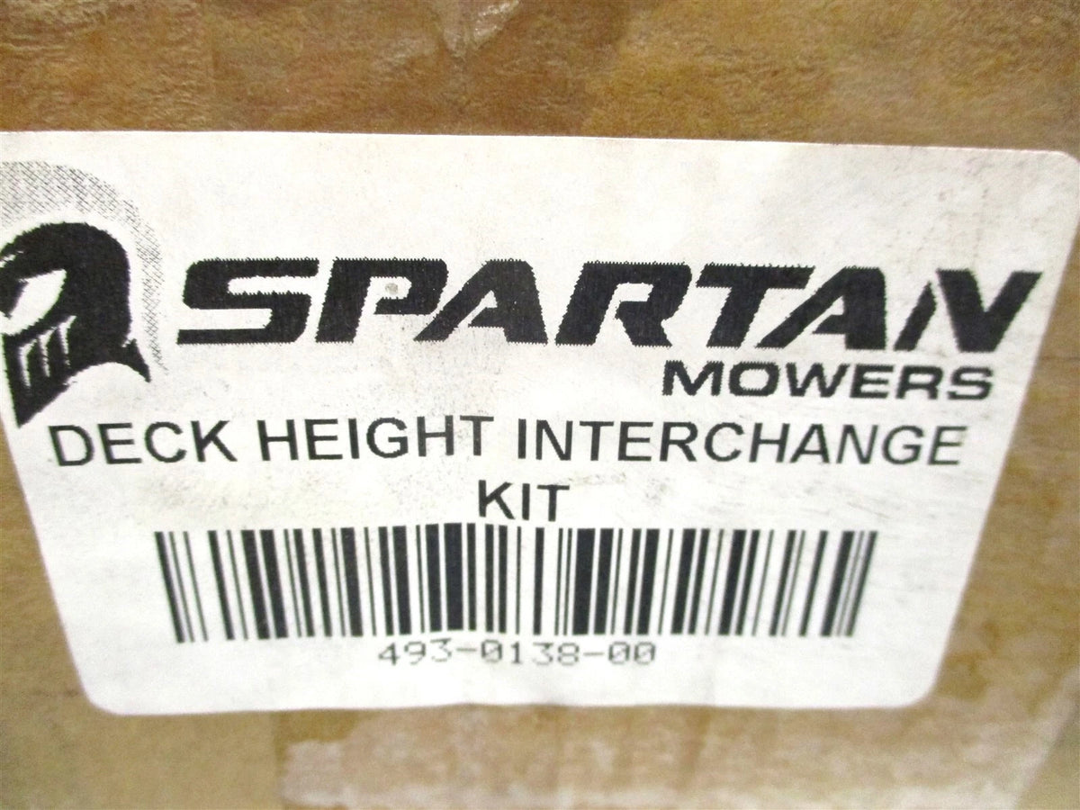 Height Interchange Kit for Spartan Mower RZHD RT SRT (2016–2020) 493-0138-00