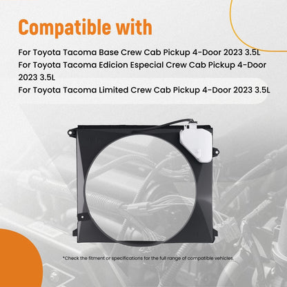 Radiator Fan Shroud Assembly for Toyota Tacoma SR5/TRD (2016–2023) 167110P320