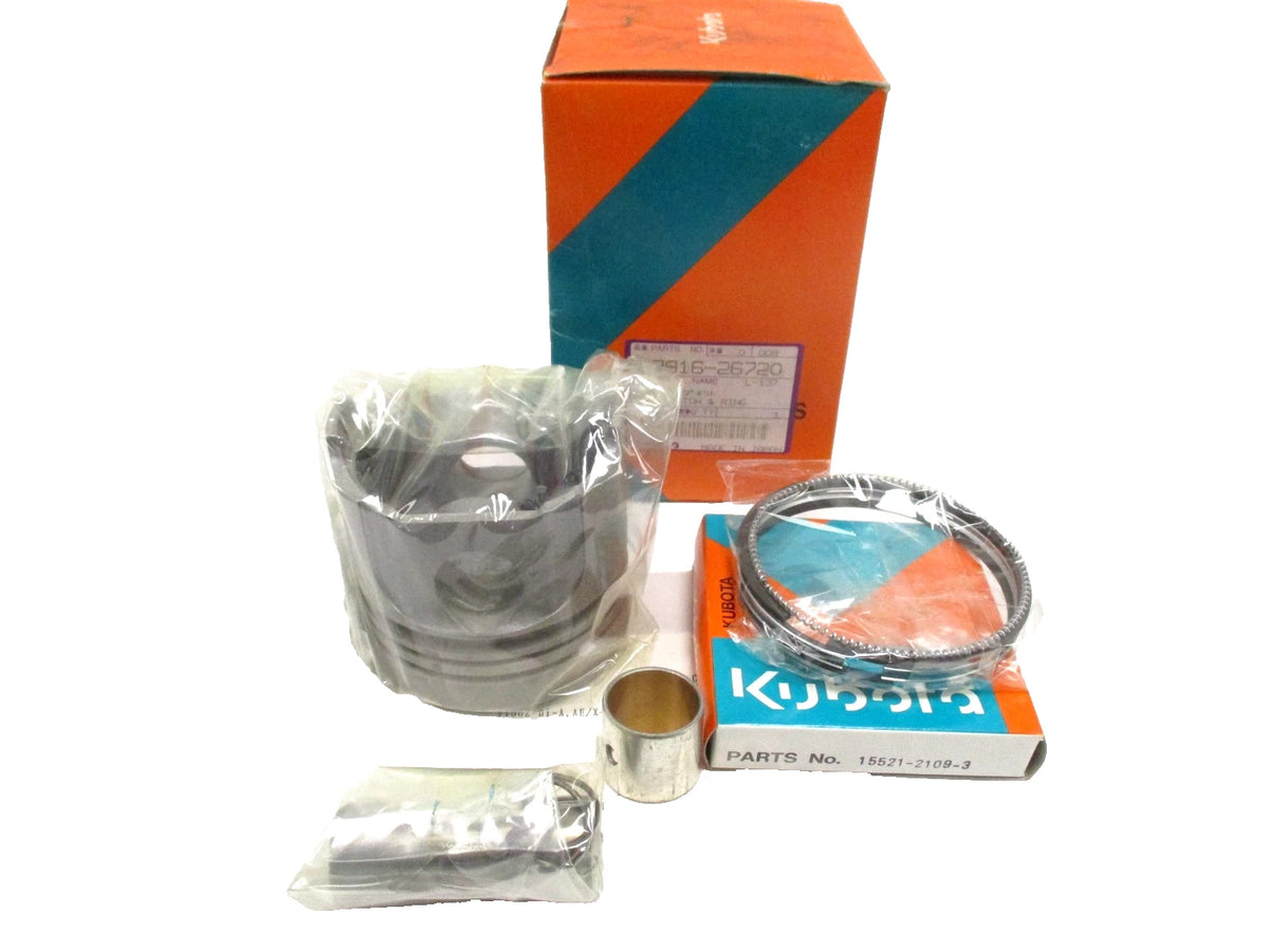 Piston/Ring Kit +0.5mm for Kubota V1902-DI (07916-26720)