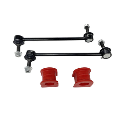 Set of 4 Front Sway Bar Links & Bushings for Ford Mustang (2005–2010)
