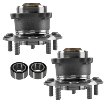 Rear Wheel Hub + Front Wheel Bearing for Acura TLX 3.5L (2015–2019) 512544
