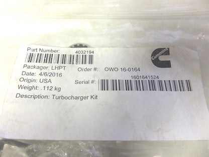 Genuine OEM Cummins VG Actuator Fitting Kit Turbocharger (4032194)