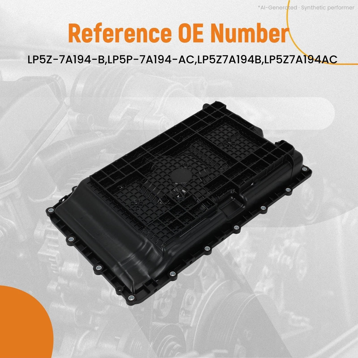 Transmission Oil Pan for Ford Explorer Lincoln Aviator (2020–2025) LP5Z-7A194-B