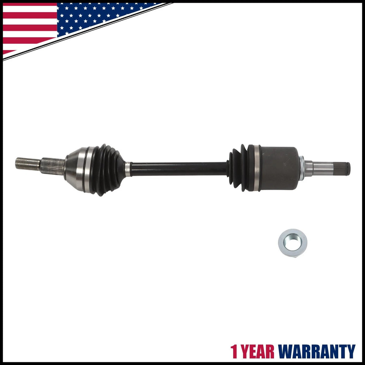 Front Left CV Axle Shaft for Buick Enclave GMC Acadia Traverse (2007–2017)