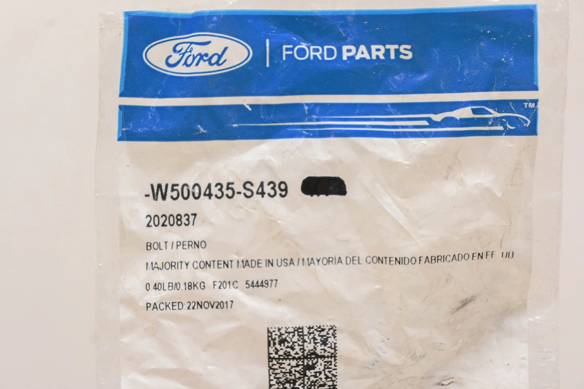 OEM Bolt for Ford W500435-S439