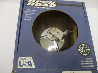8" Convex Rear View Mirror for Volvo (Genuine, Stainless, 3099481, 10801)