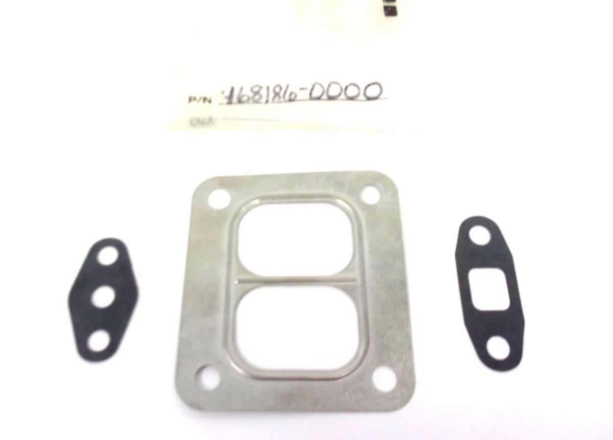 Set of 2 Wide Flange Twin Volute Mounting Gaskets for Garrett T04 T04B T04E