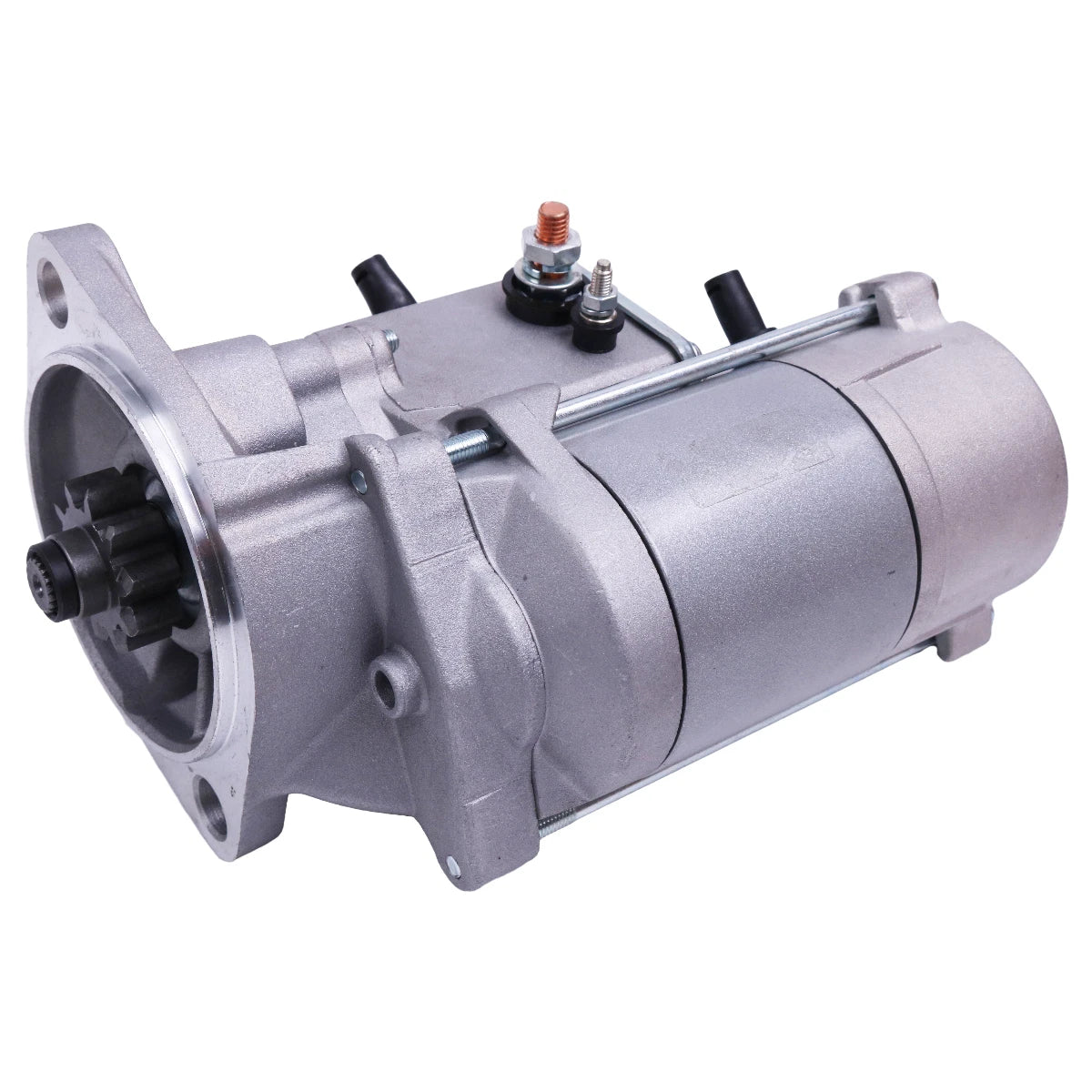 12V 10T Starter Motor for Bobcat E25 E26 E27 E32 E37 E42 E55 E85 (6681858, 7253205)