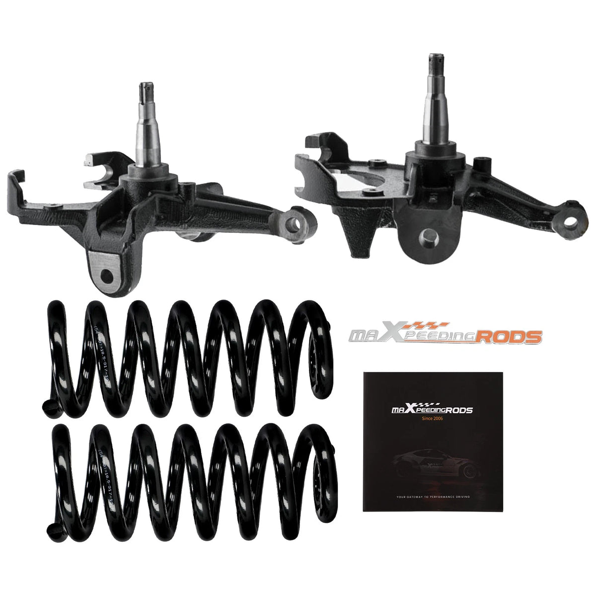 4" Drop Lowering Spindles Spring Kit for Chevy C10 GMC C15 (1973–1987)