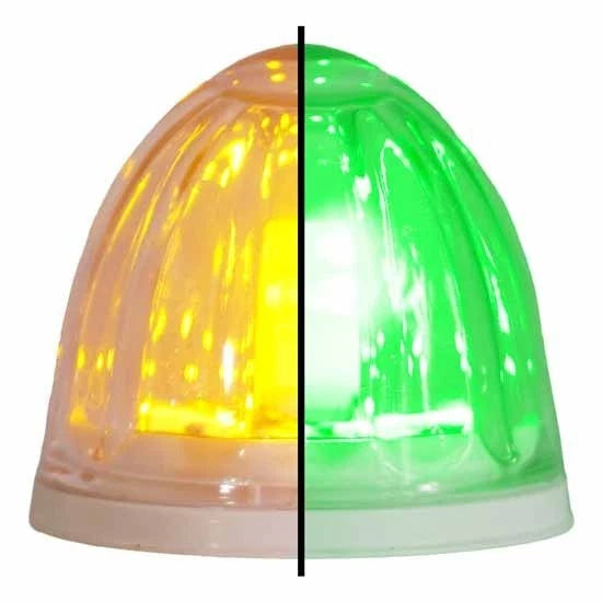 2 Inch Glass 4 Wire Amber-Green LED Light for Legendary Extreme
