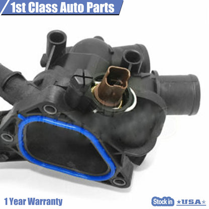 Thermostat Assembly w/ Housing & Sensor for Mini Cooper (2007–2013) 11537534521