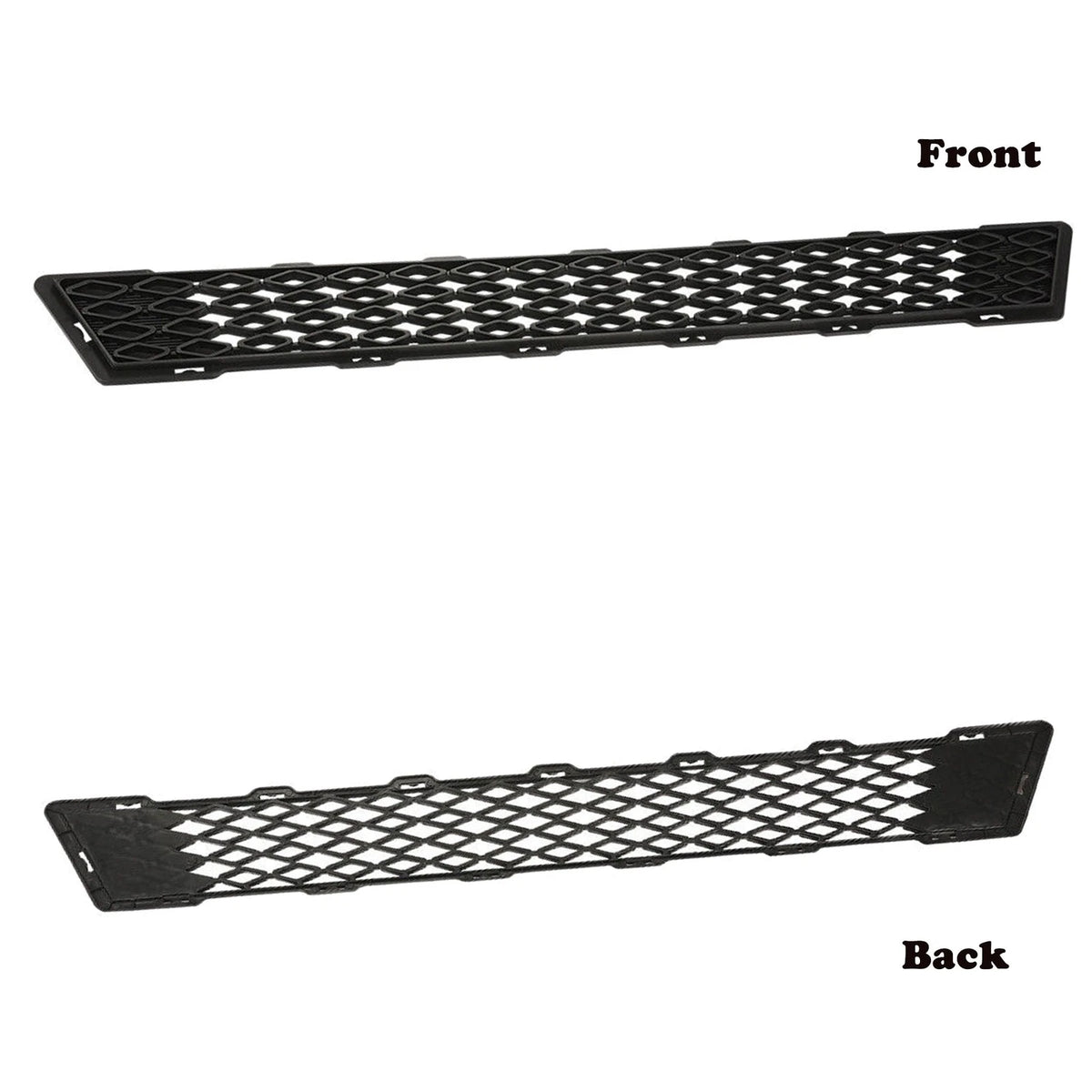 Front Lower Bumper Grille for Kia Optima (2011–2013) - Textured Black Plastic