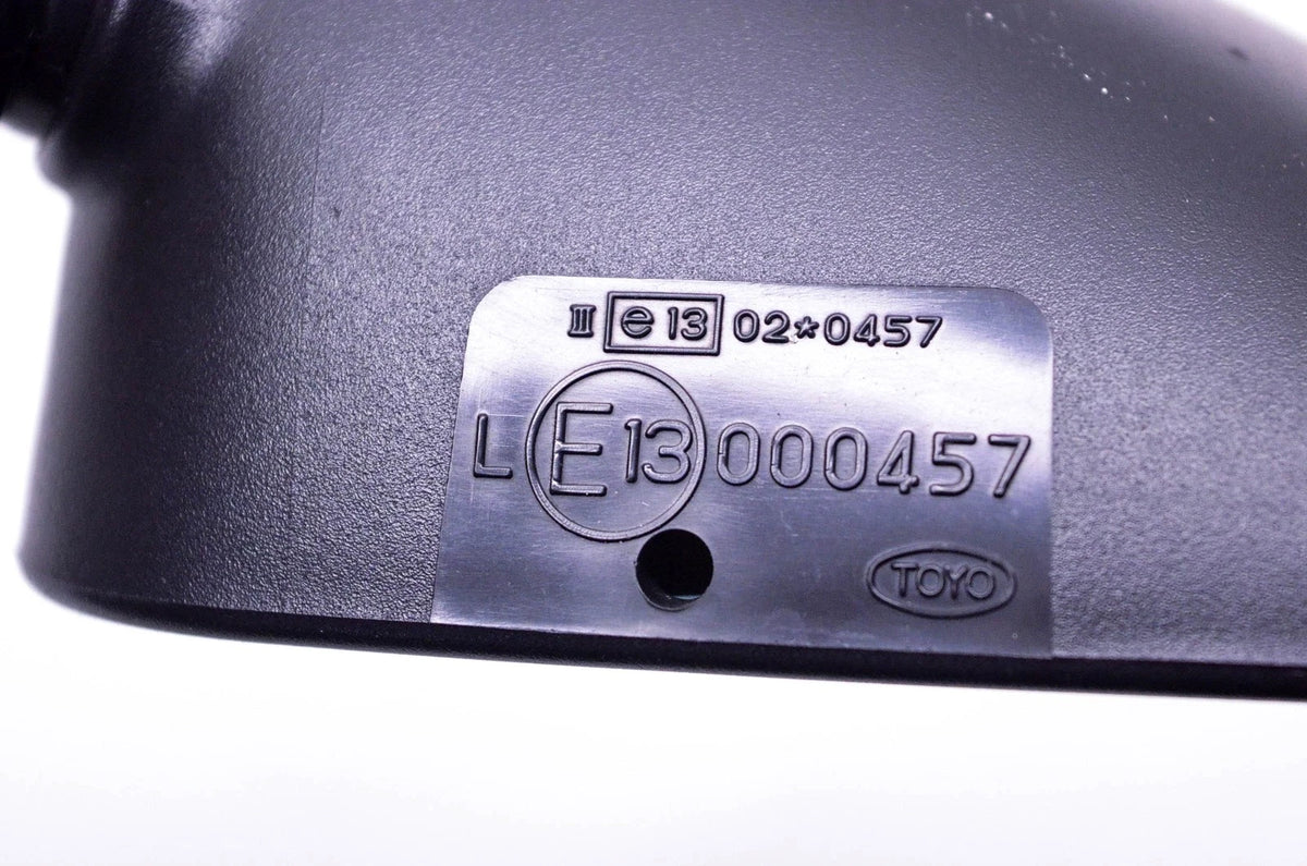 Left Side Mirror for Toyo (2002–2002) 457, 02-0457 Black