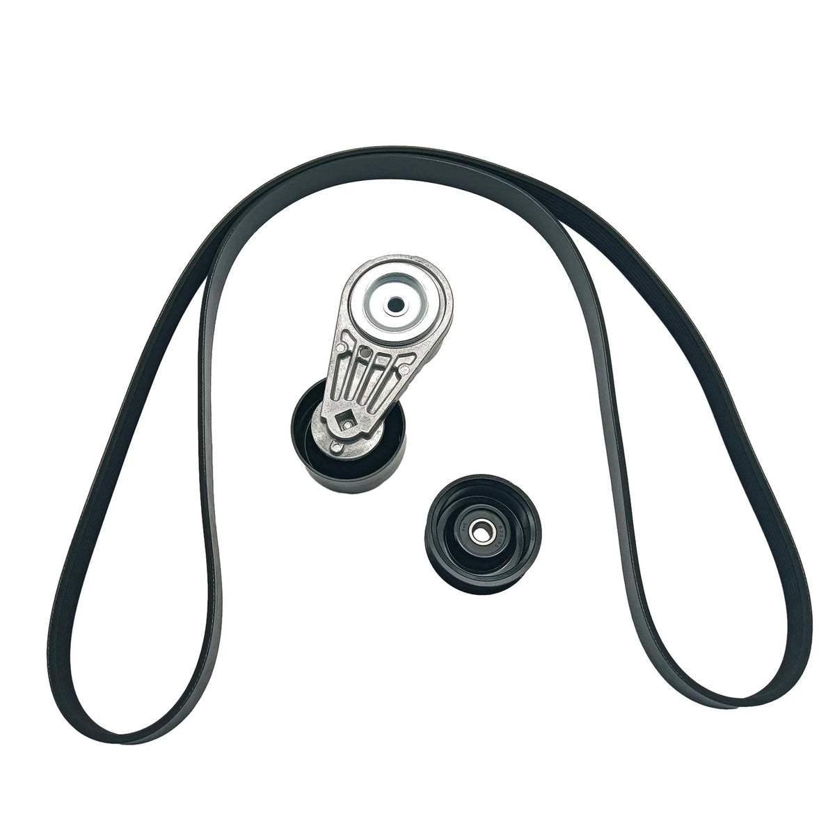 Serpentine Belt Tensioner Pulley Kit for Nissan Pathfinder NV1500 NV2500 NV3500 (2005–2021)